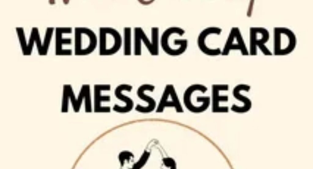 funny and witty wedding card messages