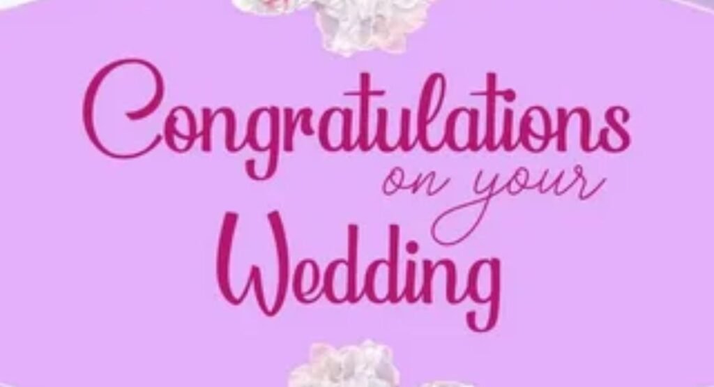 short and sweet wedding wishes