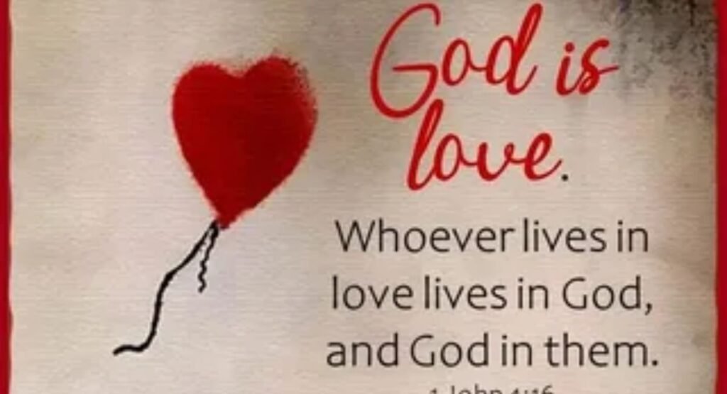 what does the bible say about love